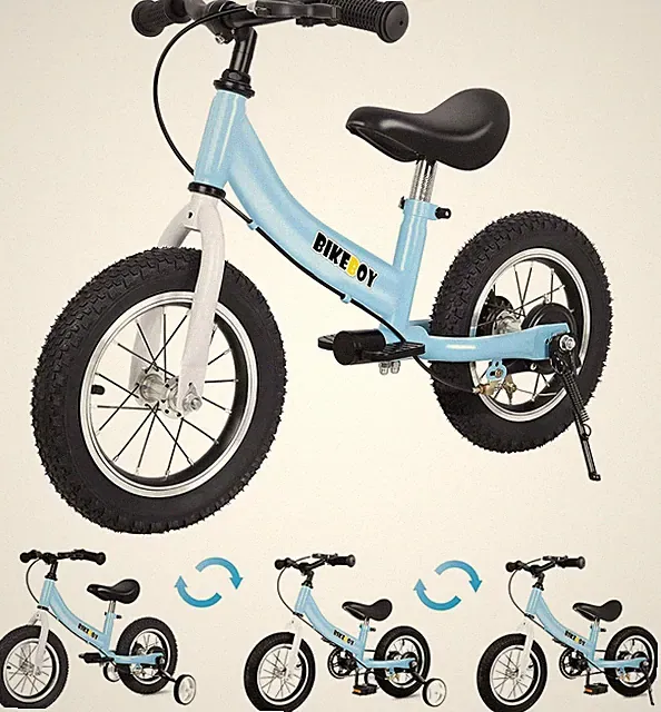2-in-1 Kids Balance Bike & Toddler Bike for Ages 2-7 with Training Features