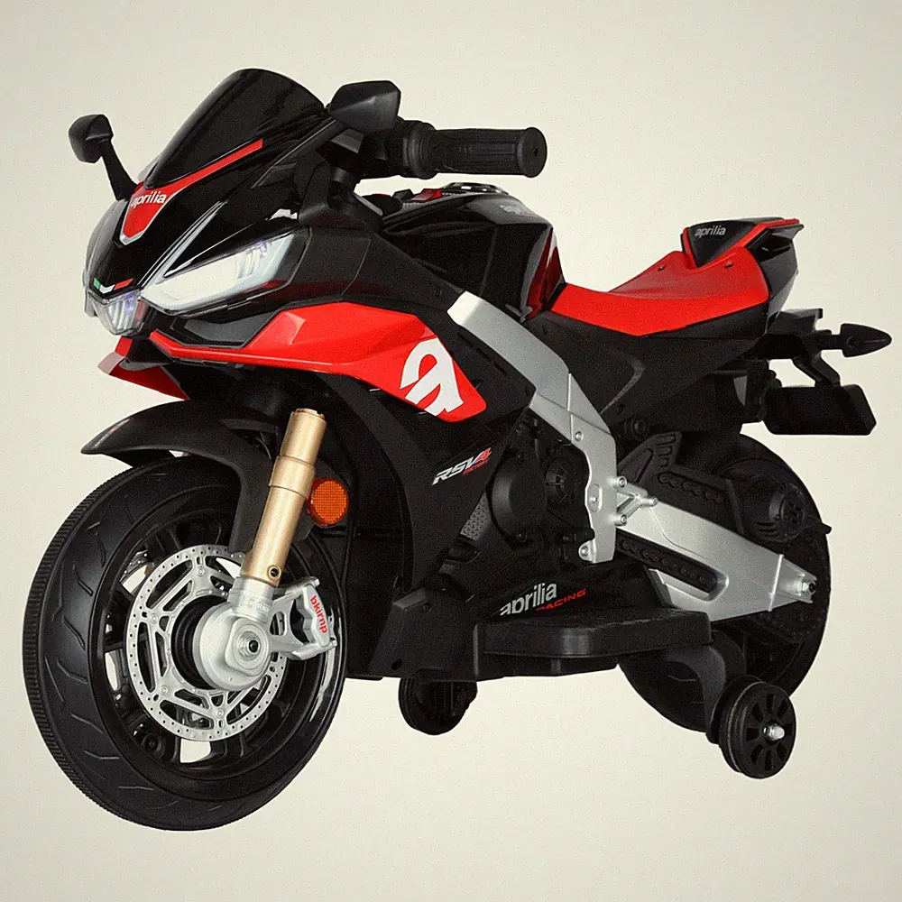 6V Kids Electric Motorcycle Ride on Toy Toddler Motorbike w/Headlights Bluetooth