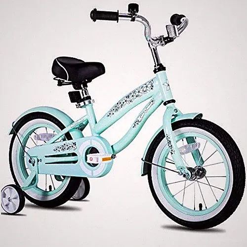 JOYSTAR 12 Inch Kids Bike with Training Wheels for Ages 2-4 Years Old Girls Bike