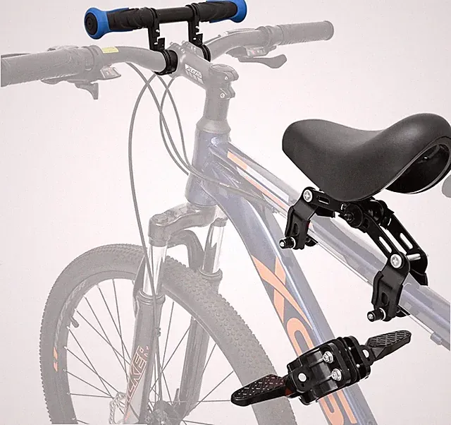 Kids Bike Seat Child Bike Seat Front Mount Toddler Bike Seat for 2-5 Years Child