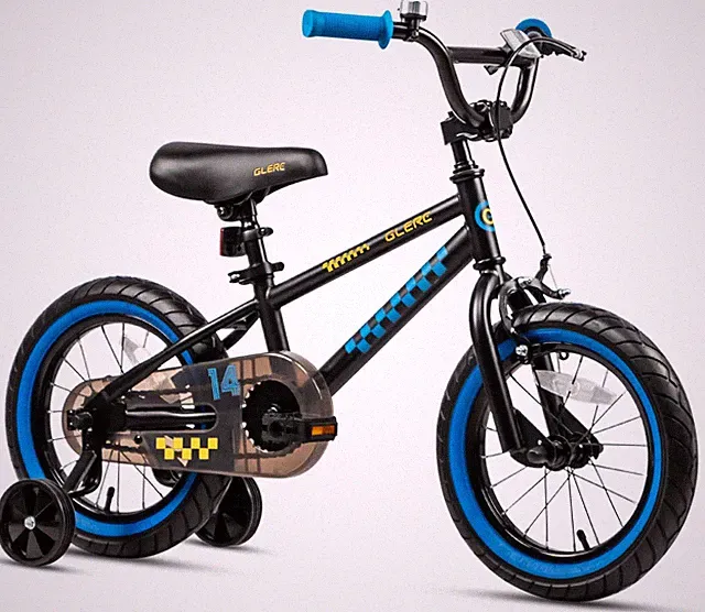 Nunu 12 14 16 Inch Kids Bike BMX Style for 2-8 Years Old Boys Girls, Toddler Bic